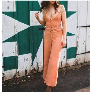 NWT $172 Jen’s Pirate Booty Giant Daisy Jumpsuit S